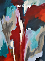 33-18 ( 70x90 cm ) - Danish Gallery - Moderne, abstrakte malerier. Online galleri med original, unik kunst til din bolig. 