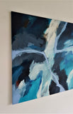 59-17 ( 100x100 cm ) - Danish Gallery - Moderne, abstrakte malerier. Online galleri med original, unik kunst til din bolig. 
