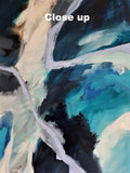 59-17 ( 100x100 cm ) - Danish Gallery - Moderne, abstrakte malerier. Online galleri med original, unik kunst til din bolig. 