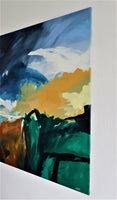 64-17 ( 90x120 cm ) - Danish Gallery - Moderne, abstrakte malerier. Online galleri med original, unik kunst til din bolig. 