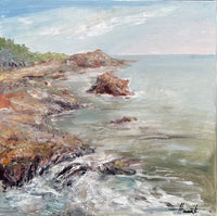 Ocean shore - Sri Lanka (60x60cm)