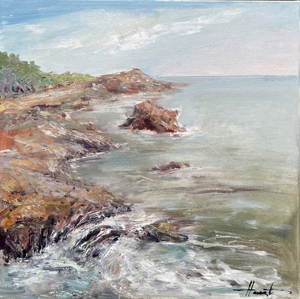 Ocean shore - Sri Lanka (60x60cm)