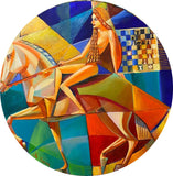 Lady Godiva (60x60cm)