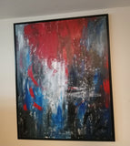 The fire (80x100cm)