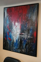 The fire (80x100cm)