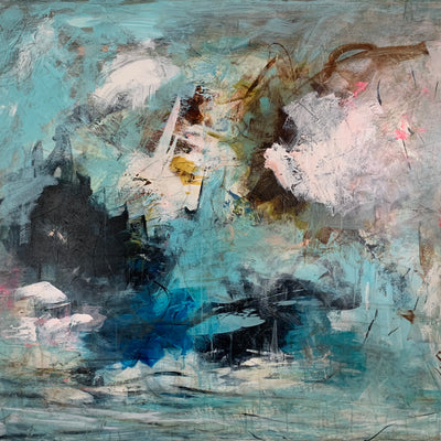 The song of the anemones (120x100cm)