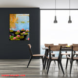 Waterlilies (90x100cm)