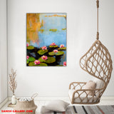 Waterlilies (90x100cm)