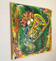 The tuba (80x80cm)