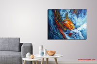 Blue Eternity (100x80cm)