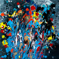 Galaxy m21d13 - Splashes of champagne ( 40x40 cm )