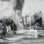 Black and white landscape (60x60cm)