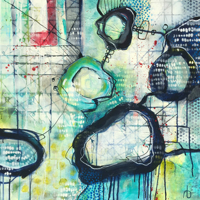 Cirkelvej (70x70 cm)