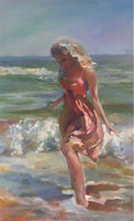 Girl by the sea (50x80cm)