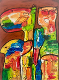 Cobra 34 - With friends (60x80cm)