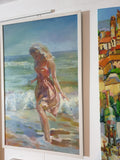 Girl by the sea (50x80cm)