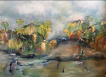 Asian settlement (70x50cm)