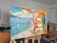 Seaside Romance (120x80cm)