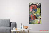 Flowers on my way (50x90cm)