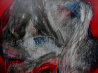 I am hiding (150x150cm)