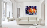 Affection ( 150x120 cm ) - Danish Gallery - Moderne, abstrakte malerier. Online galleri med original, unik kunst til din bolig. 