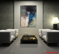 24-16 ( 90x120 cm ) - Danish Gallery - Moderne, abstrakte malerier. Online galleri med original, unik kunst til din bolig. 