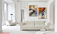 16-16 ( 90x120 cm ) - Danish Gallery - Moderne, abstrakte malerier. Online galleri med original, unik kunst til din bolig. 