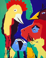 Rohde's animal park (85x105cm)