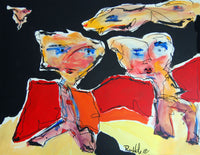 Look, we can fly ( 95x75 cm )