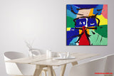 French animal tamer ( 85x85 cm )