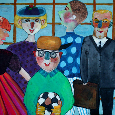 Elevatorførerens dagbog (120x80cm)