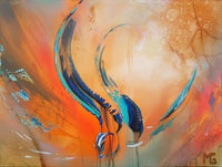 Abstract spartel 39 ( 80x60 cm )