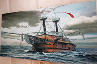 Ship to nowhere (240x120cm)