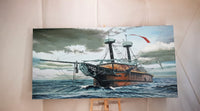 Ship to nowhere (240x120cm)