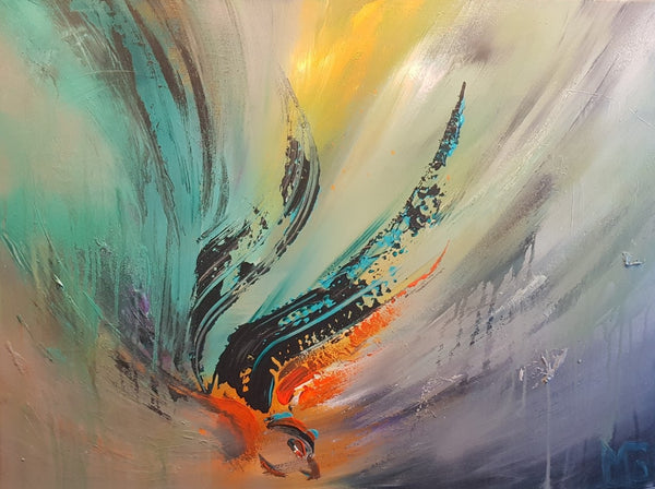 Abstract spartel 43 ( 80x60 cm )