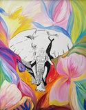 Elephant ( 100x120 cm )