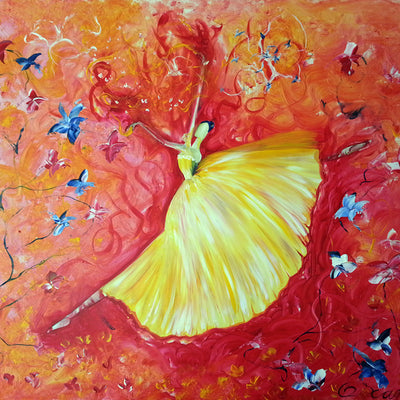 Dancer ( 120x100 cm )