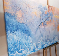 A fabulous winter morning (180x80cm)