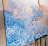 A fabulous winter morning (180x80cm)