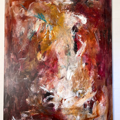 Rød djævel (90x120cm)