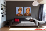 Charlie Chaplin (80x100cm)