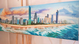 Paradise city (240x65cm)