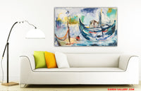 Dropping Anchor - Home is where love is (195x120cm)