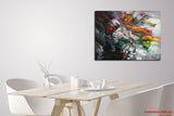 Flight ( 80x60 cm ) - Danish Gallery - Moderne, abstrakte malerier. Online galleri med original, unik kunst til din bolig. 