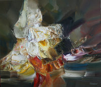 The East ( 70x60 cm ) - Danish Gallery - Moderne, abstrakte malerier. Online galleri med original, unik kunst til din bolig. 