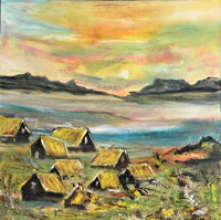 Composition no. 2378 - Faroe Islands (60x60cm)