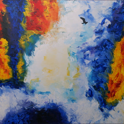 Around the falls (200x180cm)