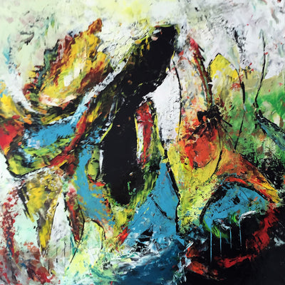 Komposition nr. 2276 (70x70cm)