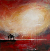 We are in this together (80x80cm)